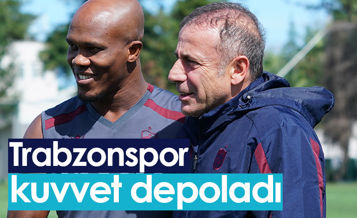 Trabzonspor Galatasaray maçının hazırlıklarını sürdürdü 4 Eylül 2021