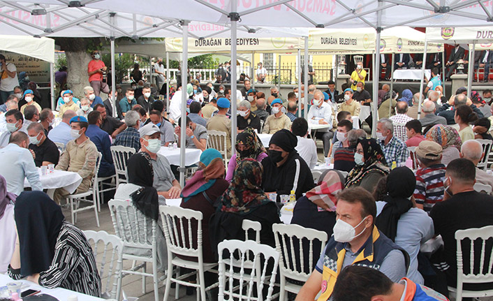 Selde hayatını kaybedenler için mevlit okutuldu