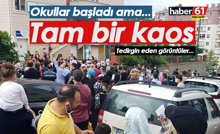 Trabzon'da okul önlerinde kriz var!