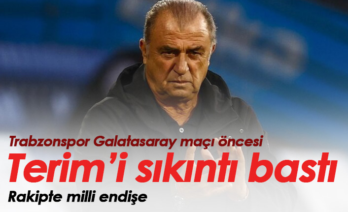 Galatasaray'da Trabzonspor maçı öncesi milli sıkıntı