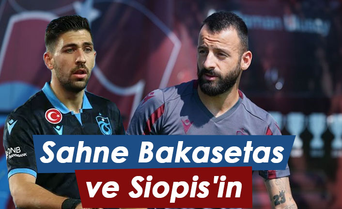Sahne Bakasetas ve Siopis'in