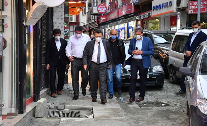 Trabzon'da Balıkpazarı ve Halkevi Sokağı yeniden düzenleniyor!