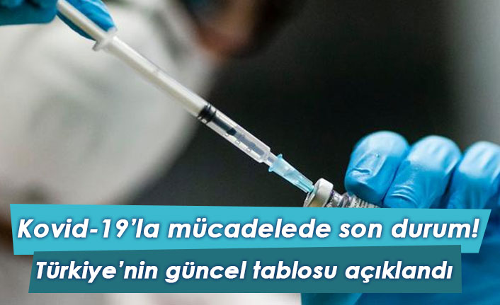 Türkiye'nin güncel koronavirüs tablosu açıklandı! 11.09.2021