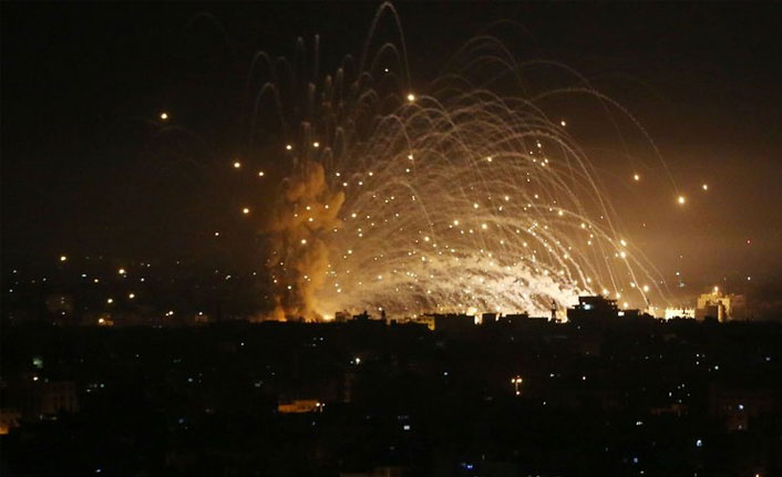 Gazze'den İsrail'e saldırı