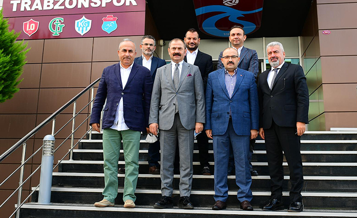 Ustaoğlu ve Aydoğan'dan Trabzonspor'a ziyaret