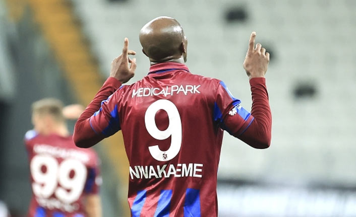 Trabzonspor Nwakaeme ile beraberliği yakaladı