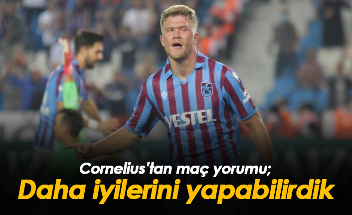 Cornelius’tan Trabzonspor–Galatasaray maçı sonrası açıklama: “Geri dönmek kolay olmadı”