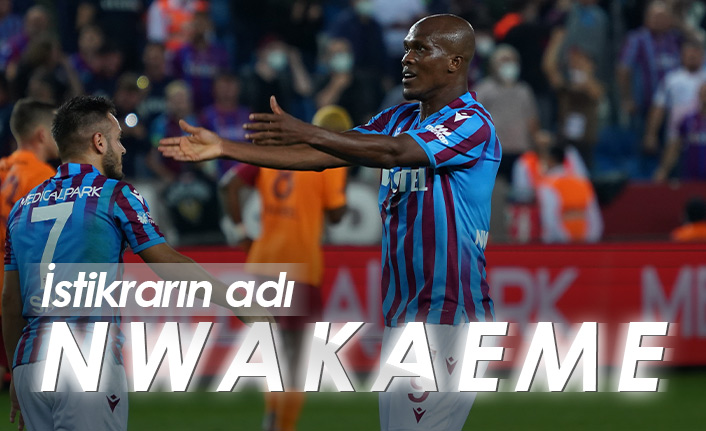 Trabzonspor'da istikrarın adı Nwakaeme