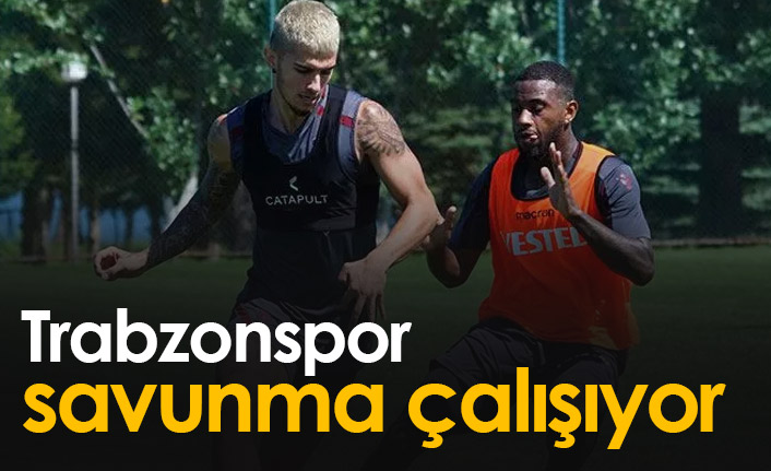 Trabzonspor'un dersi savunma