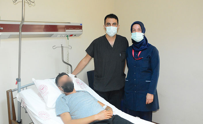 Burdur'da yaşayan hasta şifayı Trabzon'da buldu