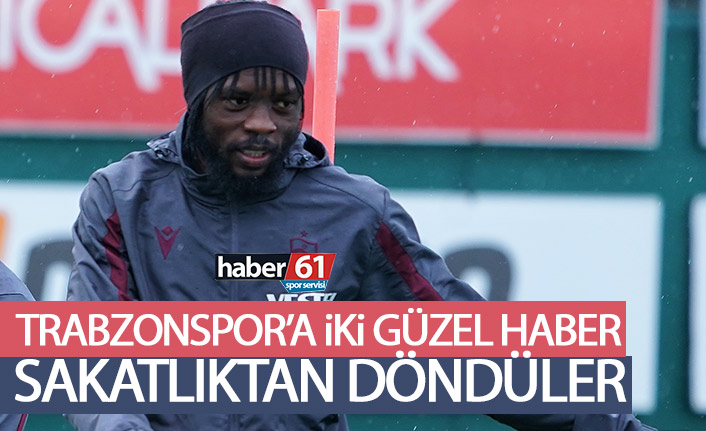 Trabzonspor’un sakatlarında son durum! 2 iyi haber geldi