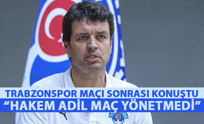 Kasımpaşa hocası Arslan'dan açıklama: Hakem adil maç yönetmedi