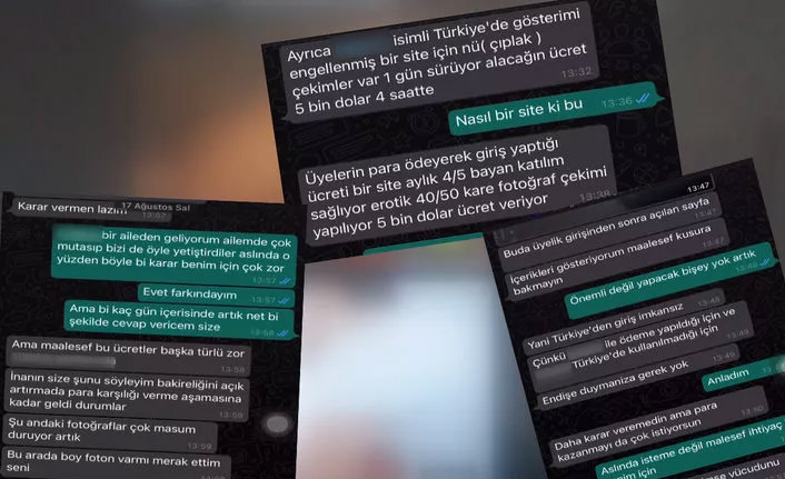 İç giyim mankeni ilanıyla porno tuzağı