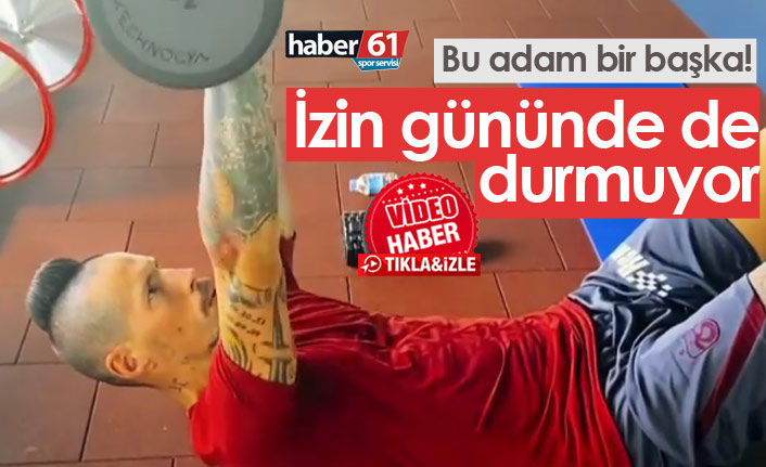 Marek Hamsik izin gününde de durmuyor