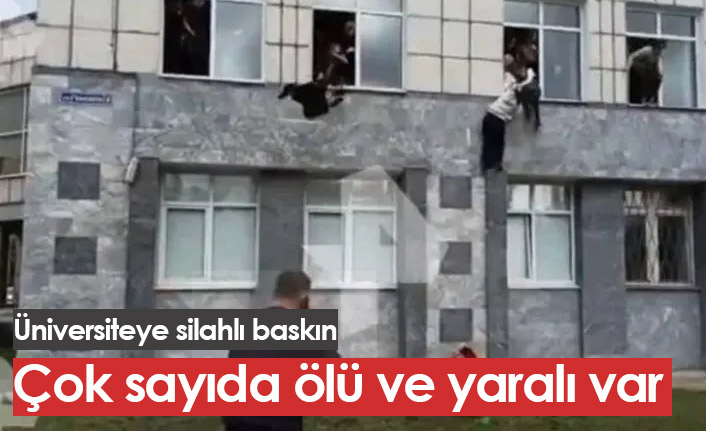 Rusya'da üniversiteye baskın: 5 ölü