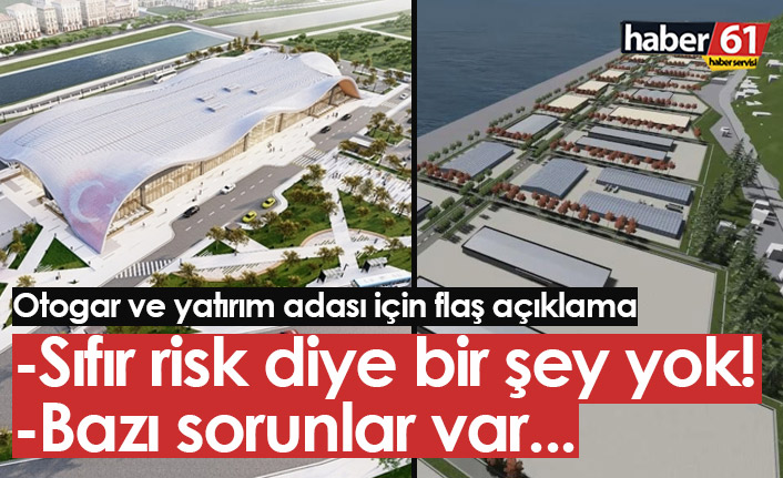 Yatırıma adasındaki sorun! Otogarın yeri tartışması...