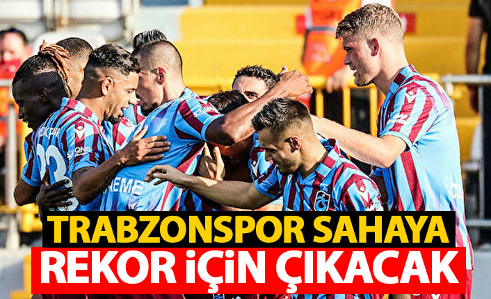 Trabzonspor rekor peşinde