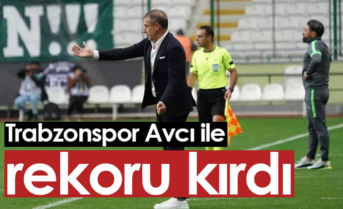 Trabzonspor Avcı ile rekoru kırdı
