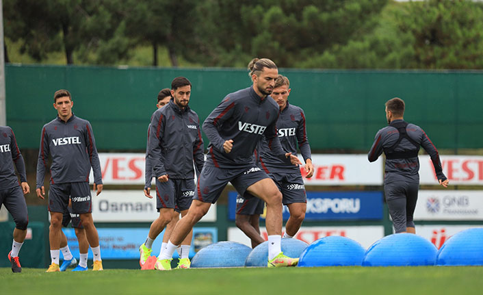 Trabzonspor Alanyaspor karşılaşmasına hazırlanıyor