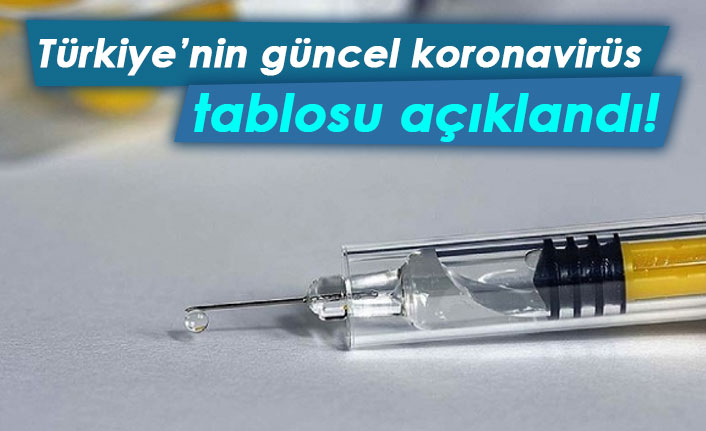 Türkiye'nin güncel koronavirüs tablosu açıklandı! 24.09.2021