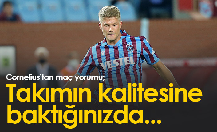 Cornelius: “Hayal kırıklığı yaşıyoruz, bir sonraki maçı kazanacağız”