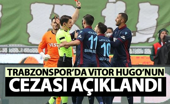 Vitor Hugo'nun cezası belli oldu! Kaç maç oynamayacak?