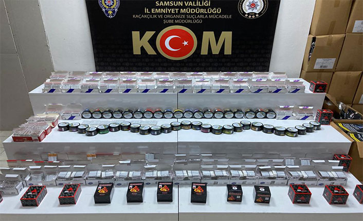 Samsun’da Kaçakçılık Operasyonu: 14 Bin 600 Makaron Ele Geçirildi