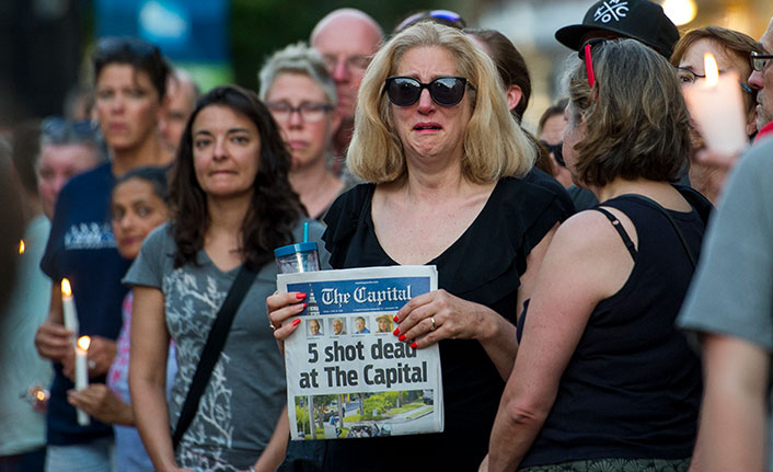 5 gazeteciyi öldüren saldırgana 5 kez müebbet hapis cezası