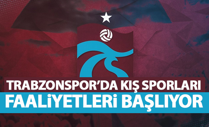 Trabzonspor'da kış okulu faaliyetleri başlıyor