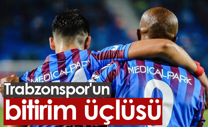 Trabzonspor'un bitirim üçlüsü