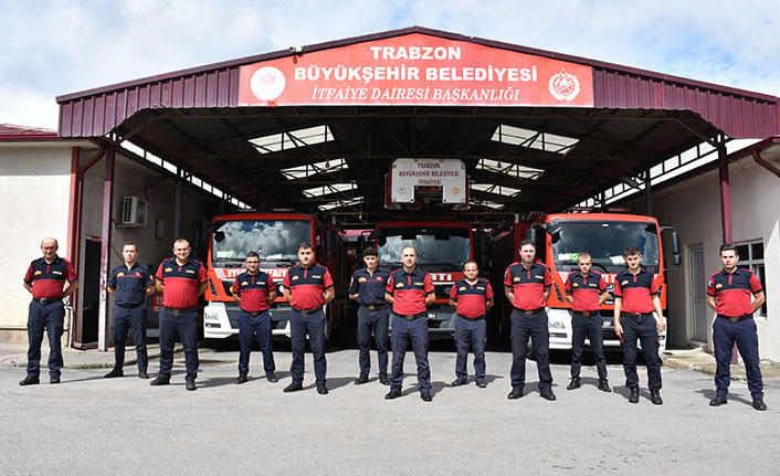 Trabzon itfaiyesi yılda kaç olaya müdahale ediyor? İşte rakamlar..