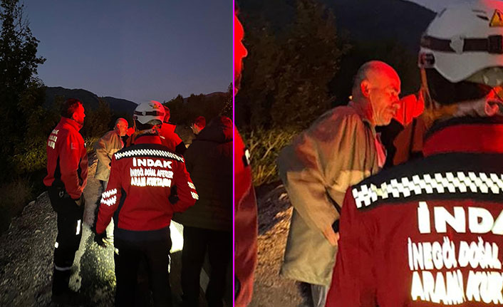 Türkiye'de kendini arama çalışmalarına katılan adam dünyaya gündem oldu