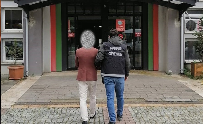 Giresun’da uyuşturucu operasyonu: 50 gram metamfetamin ele geçirildi