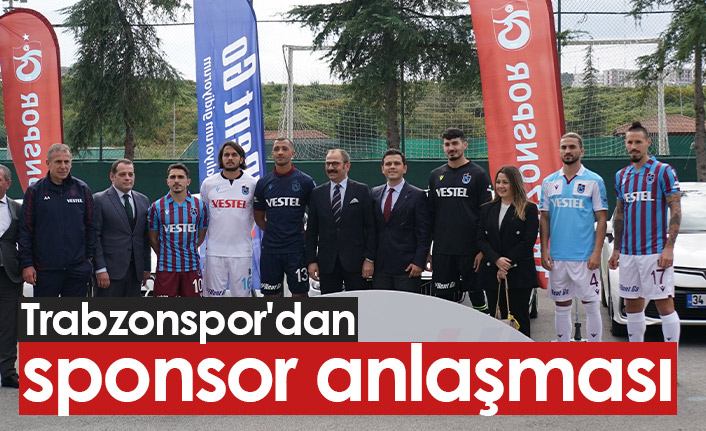 Trabzonspor'dan sponsor anlaşması