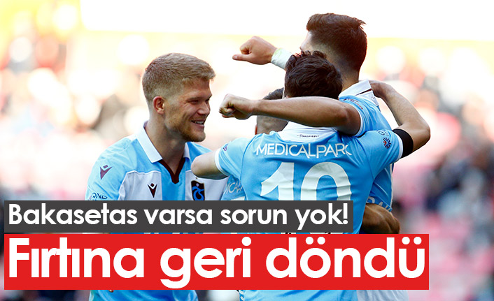 Trabzonspor Kayserispor'u Bakasetas'la geçti