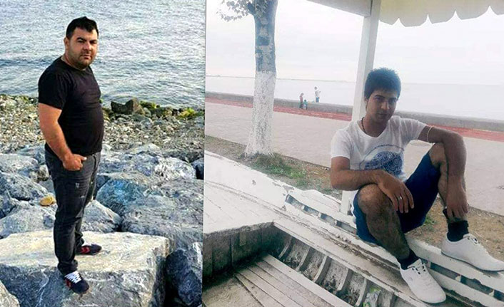 Devrilen kamyon iki gence mezar oldu