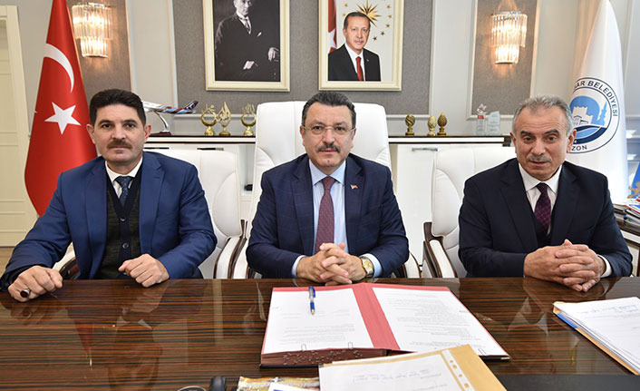 Ortahisar'da fındık için imzalar atıldı