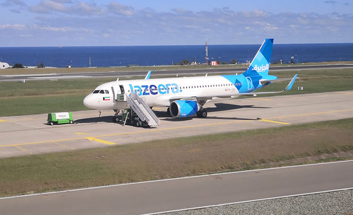 Bomba ihbarı yapılan uçak Trabzon'dan ayrıldı