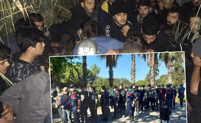 Antalya'da 28 kaçak göçmen yakalandı