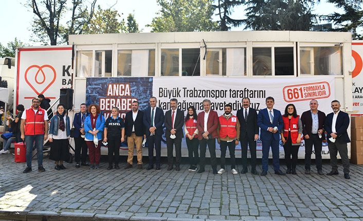 Kızılay'ın "Anca Beraber Kanca beraber" kampanyasına destek