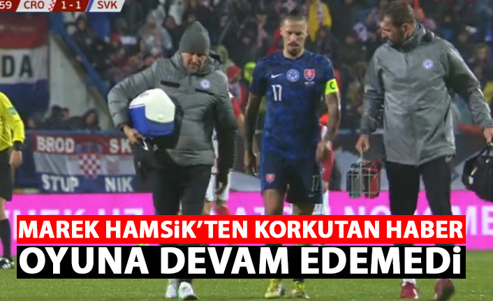 Marek Hamsik'ten şok eden haber! Oyuna devam edemedi