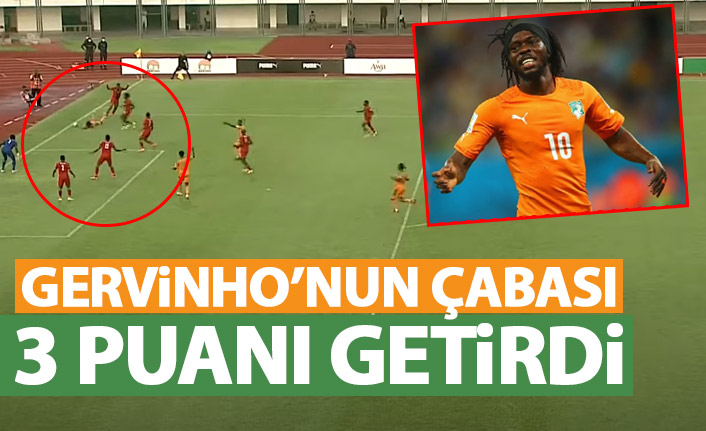 Gervinho’nun çabası ülkesine galibiyeti getirdi