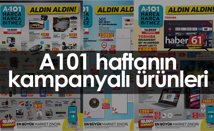 A101'de Bu Hafta Neler Var? A101 Aktüel Kataloğu