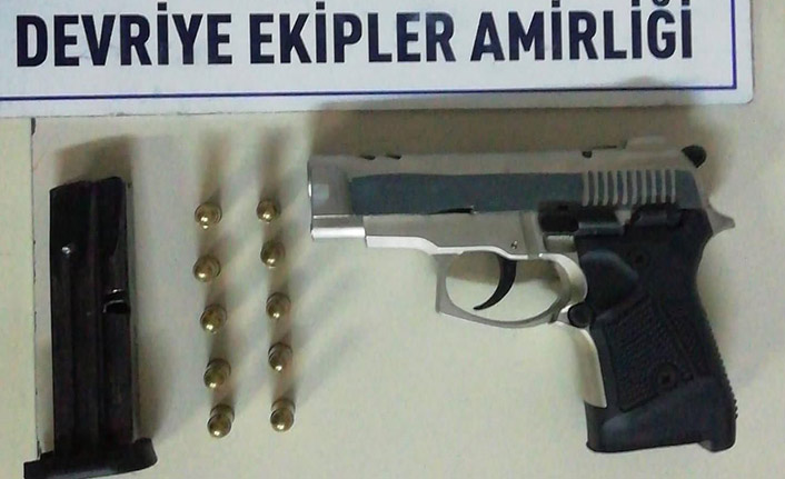 Trabzon Ortahisar’da Ruhsatsız Tabanca Ele Geçirildi