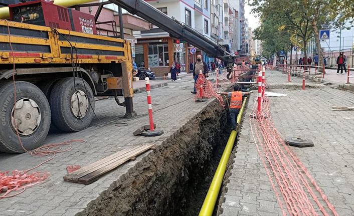Başkan Ekim çalışmaları yerinde inceliyor