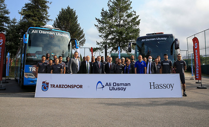 Trabzonspor yeni otobüsünü teslim aldı