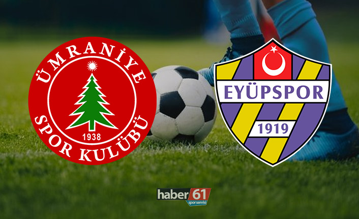 Ümraniyespor Eyüpspor ile karşı karşıya gelecek