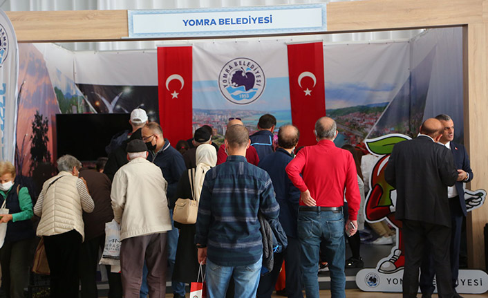 Yomra standına ziyaretçi akını