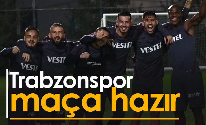 Trabzonspor Fenerbahçe maçının hazırlıklarını tamamladı.16-10-2021