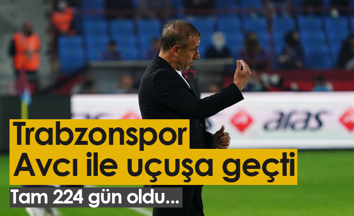Trabzonspor Avcı ile yükselişe geçti